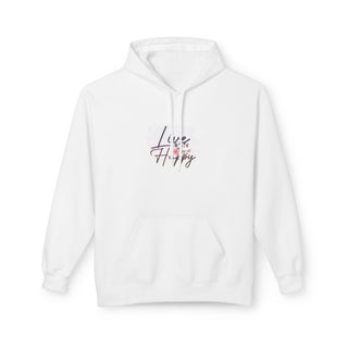Live Happy Unisex Hoodie – Embrace Comfort and Style
