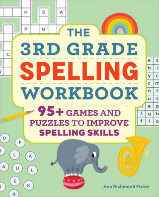 3rd Grade Spelling workbook 95 Games