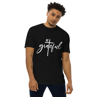 Be Grateful Heavyweight Christian T-Shirt
