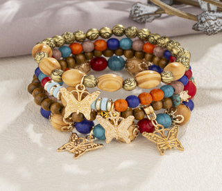Butterfly Bracelet Red