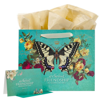 Image of Butterfly Gift Bag Sweet Friendship