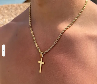 Cross Stainless Steel Pendant Necklace