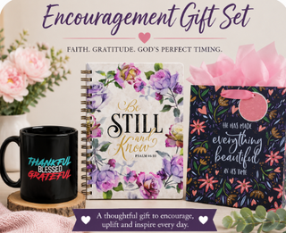 Thankful, Grateful, Blessed Encouragement Gift Set