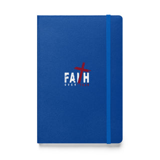 Faith Over Fear Signature Collection Notebook Blue