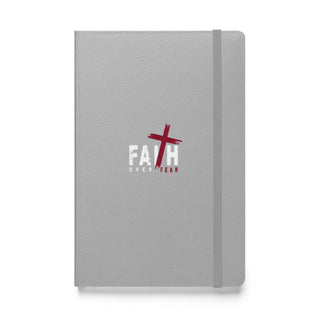 Faith Over Fear Signature Collection Notebook Silver