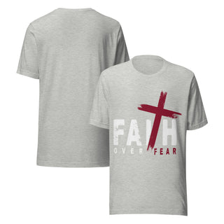 Faith Over Fear Signature Collection T-Shirt  Athletic Heather
