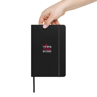 Faithful Grateful Blessed Christian Notebook Front