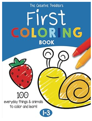 First Coloring Book-The Creative Toddlers