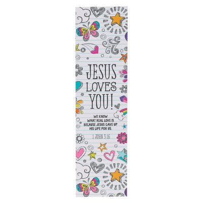 Jesus Loves You Bookmark