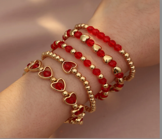 Red Heart Bracelet