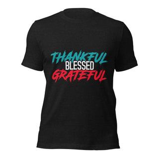 Unisex Thankful Blessed Gratefull T-Shirt