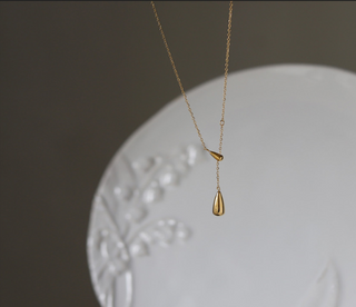 Water Droplet Necklace