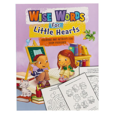 Image of Wise Words for Little Hearts Coloring Book