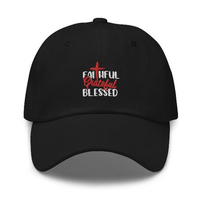 Faithful Grateful Blessed-Dad hat-for Men