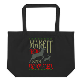Make It Rein Large organic tote bag