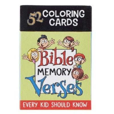 Image of 52 coloring cards for Kids