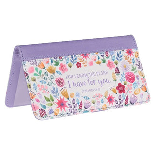 For I know the Plans I have for You Checkbook Cover
