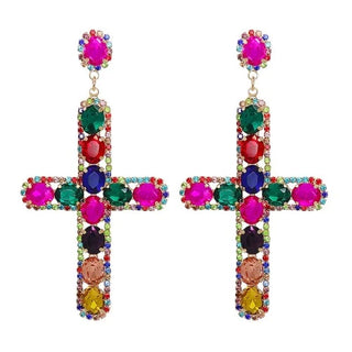 Cross Diamond Earrings - A Symbol of Faith and Elegance