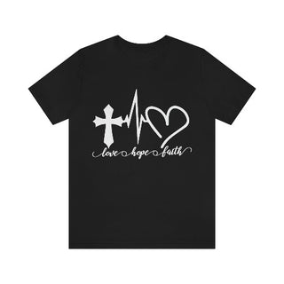 Love Hope and Faith Tee
