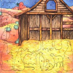 Nativity Sticker Book