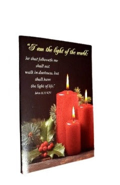 I am the light of the world Christmas Cards